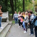Na zdjęciu: uczestnicy projektu Edukacja w Miejscach Pamięci ze Szkoły Podstawowej numer 2 w Kielcach / OMPiO