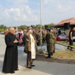 07.09.2019. Bronina. 80. rocznica bitwy pod Broniną. Odsłonięcie pomnika Bohaterów Września 1939 roku / Marta Gajda / Radio Kielce