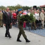 07.09.2019. Bronina. 80. rocznica bitwy pod Broniną. Odsłonięcie pomnika Bohaterów Września 1939 roku / Marta Gajda / Radio Kielce