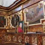 11.09.2019. Skalbmierz. Prace związane z renowacją północnej części zakrystii w kolegiacie zbliżają się ku końcowi / Marta Gajda / Radio Kielce