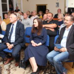 12.09.2019. Busko-Zdrój. Spotkanie wojewody Agaty Wojtyszek z mieszkańcami Buska-Zdroju / Marta Gajda / Radio Kielce