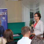 12.09.2019. Busko-Zdrój. Spotkanie wojewody Agaty Wojtyszek z mieszkańcami Buska-Zdroju / Marta Gajda / Radio Kielce