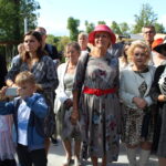 14.09.2019 Busko-Zdrój. Odsłonięcie pomnika Leopolda Kozłowskiego-Kleinmana, ostatniego klezmera Galicji / Marta Gajda / Radio Kielce