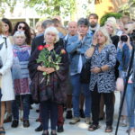 14.09.2019 Busko-Zdrój. Odsłonięcie pomnika Leopolda Kozłowskiego-Kleinmana, ostatniego klezmera Galicji / Marta Gajda / Radio Kielce