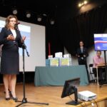 18.09.2019 Pińczów. Drugi dzień rywalizacji w wielkim quizie historycznym „Gramy dla Niepodległej". Na zdjęciu: Agata Wojtyszek - wojewoda świętokrzyski / Marta Gajda / Radio Kielce