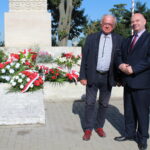 22.09.2019 Czarkowy. Uroczystości patriotyczne upamiętniające 105. rocznicę chrztu bojowego 1. Pułku Piechoty Legionów Polskich. / Marta Gajda / Radio Kielce