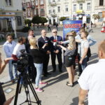 12.09.2019 Kielce. Konferencja prasowa z udziałem wiceministra spraw zagranicznych Piotra Wawrzyka / Jarosław Kubalski / Radio Kielce