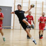 29.08.2019 Kielce. Sparing piłki ręcznej. AZS UJK Kielce – Buskowianka Busko - Zdrój / Jarosław Kubalski / Radio Kielce