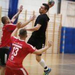 29.08.2019 Kielce. Sparing piłki ręcznej. AZS UJK Kielce – Buskowianka Busko - Zdrój / Jarosław Kubalski / Radio Kielce