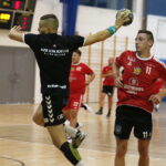 29.08.2019 Kielce. Sparing piłki ręcznej. AZS UJK Kielce – Buskowianka Busko - Zdrój / Jarosław Kubalski / Radio Kielce