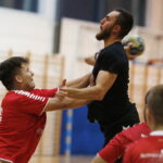 29.08.2019 Kielce. Sparing piłki ręcznej. AZS UJK Kielce – Buskowianka Busko - Zdrój / Jarosław Kubalski / Radio Kielce