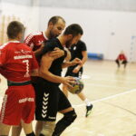 29.08.2019 Kielce. Sparing piłki ręcznej. AZS UJK Kielce – Buskowianka Busko - Zdrój / Jarosław Kubalski / Radio Kielce