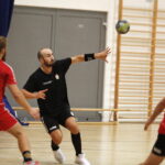 29.08.2019 Kielce. Sparing piłki ręcznej. AZS UJK Kielce – Buskowianka Busko - Zdrój / Jarosław Kubalski / Radio Kielce