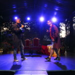 29.08.2019 Ogród Radia Kielce. Próba do granego przez dziennikarzy Radia Kielce spektaklu Śpiąca Królewna" / Jarosław Kubalski / Radio Kielce