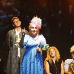 29.08.2019 Ogród Radia Kielce. Próba do granego przez dziennikarzy Radia Kielce spektaklu Śpiąca Królewna" / Jarosław Kubalski / Radio Kielce