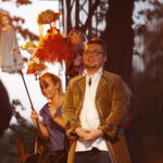 29.08.2019 Ogród Radia Kielce. Próba do granego przez dziennikarzy Radia Kielce spektaklu Śpiąca Królewna" / Jarosław Kubalski / Radio Kielce