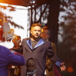 29.08.2019 Ogród Radia Kielce. Próba do granego przez dziennikarzy Radia Kielce spektaklu Śpiąca Królewna" / Jarosław Kubalski / Radio Kielce