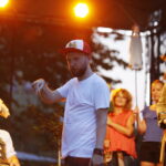 29.08.2019 Ogród Radia Kielce. Próba do granego przez dziennikarzy Radia Kielce spektaklu Śpiąca Królewna" / Jarosław Kubalski / Radio Kielce