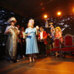 29.08.2019 Ogród Radia Kielce. Próba do granego przez dziennikarzy Radia Kielce spektaklu Śpiąca Królewna" / Jarosław Kubalski / Radio Kielce