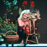 29.08.2019 Ogród Radia Kielce. Próba do granego przez dziennikarzy Radia Kielce spektaklu Śpiąca Królewna" / Jarosław Kubalski / Radio Kielce