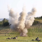 01.09.2019 Chęciny. Rekonstrukcja historyczna związana z II wojną światową / Jarosław Kubalski / Radio Kielce