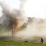 01.09.2019 Chęciny. Rekonstrukcja historyczna związana z II wojną światową / Jarosław Kubalski / Radio Kielce