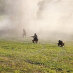 01.09.2019 Chęciny. Rekonstrukcja historyczna związana z II wojną światową / Jarosław Kubalski / Radio Kielce