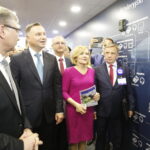 MSPO. Prezydent Andrzej Duda zwiedza ekspozycje / Jarosław Kubalski / Radio Kielce