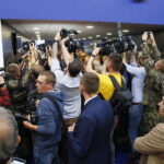 MSPO. Prezydent Andrzej Duda zwiedza ekspozycje / Jarosław Kubalski / Radio Kielce