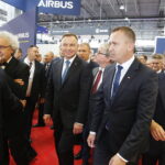 MSPO. Prezydent Andrzej Duda zwiedza ekspozycje / Jarosław Kubalski / Radio Kielce