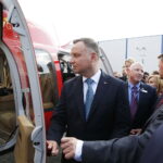MSPO. Prezydent Andrzej Duda zwiedza ekspozycje / Jarosław Kubalski / Radio Kielce