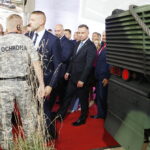 MSPO. Prezydent Andrzej Duda zwiedza ekspozycje / Jarosław Kubalski / Radio Kielce