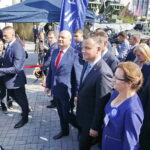 MSPO. Prezydent Andrzej Duda zwiedza ekspozycje / Jarosław Kubalski / Radio Kielce