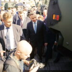 MSPO. Prezydent Andrzej Duda zwiedza ekspozycje / Jarosław Kubalski / Radio Kielce