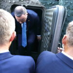 MSPO. Prezydent Andrzej Duda zwiedza ekspozycje / Jarosław Kubalski / Radio Kielce