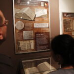 04.09.2019 Kielce. Muzeum Historii Kielc. Wystawa "Średniowieczne skarby Kielc. Rękopiśmienne księgi dawnej biblioteki kapituły kieleckiej" / Jarosław Kubalski / Radio Kielce