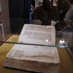 04.09.2019 Kielce. Muzeum Historii Kielc. Wystawa "Średniowieczne skarby Kielc. Rękopiśmienne księgi dawnej biblioteki kapituły kieleckiej" / Jarosław Kubalski / Radio Kielce