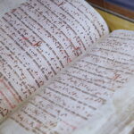 04.09.2019 Kielce. Muzeum Historii Kielc. Wystawa "Średniowieczne skarby Kielc. Rękopiśmienne księgi dawnej biblioteki kapituły kieleckiej" / Jarosław Kubalski / Radio Kielce