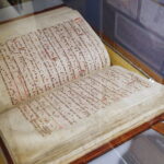 04.09.2019 Kielce. Muzeum Historii Kielc. Wystawa "Średniowieczne skarby Kielc. Rękopiśmienne księgi dawnej biblioteki kapituły kieleckiej" / Jarosław Kubalski / Radio Kielce