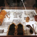 04.09.2019 Kielce. Muzeum Historii Kielc. Wystawa "Średniowieczne skarby Kielc. Rękopiśmienne księgi dawnej biblioteki kapituły kieleckiej" / Jarosław Kubalski / Radio Kielce