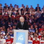 07.09.2019. Lublin. Konwencja programowa Prawa i Sprawiedliwości. Na zdjęciu: Jarosław Kaczyński - prezes PiS / Jarosław Kubalski / Radio Kielce