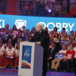 07.09.2019. Lublin. Konwencja programowa Prawa i Sprawiedliwości. Na zdjęciu: Jarosław Kaczyński - prezes PiS / Jarosław Kubalski / Radio Kielce