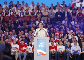 07.09.2019. Lublin. Konwencja programowa Prawa i Sprawiedliwości. Na zdjęciu: Beata Szydło / Jarosław Kubalski / Radio Kielce