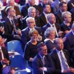 07.09.2019. Lublin. Konwencja programowa Prawa i Sprawiedliwości. Na zdjęciu (od lewej): Piotr Wawrzyk - wiceminister spraw zagranicznych i Maria Zuba - poseł PiS / Jarosław Kubalski / Radio Kielce