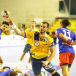 11.09.2019 Kielce. Kielce. Mecz PGE Vive - Górnik Zabrze. Arciom Karalok / Jarosław Kubalski / Radio Kielce