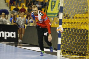 11.09.2019 Kielce. Kielce. Mecz PGE Vive - Górnik Zabrze. Andreas Wolff / Jarosław Kubalski / Radio Kielce