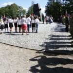 11.09.2019 Kielce. Uroczystości pod pomnikiem Homo Homini w 18. rocznicę zamachu na World Trade Center / Jarosław Kubalski / Radio Kielce