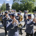 11.09.2019 Kielce. Uroczystości pod pomnikiem Homo Homini w 18. rocznicę zamachu na World Trade Center / Jarosław Kubalski / Radio Kielce