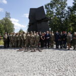 11.09.2019 Kielce. Uroczystości pod pomnikiem Homo Homini w 18. rocznicę zamachu na World Trade Center / Jarosław Kubalski / Radio Kielce