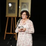 12.09.2019 Kielce. Mała scena KCK. 35 lecie Kieleckiego Oddziału Związku Literatów Polskich. Kazimiera Sczykutowicz / Jarosław Kubalski / Radio Kielce